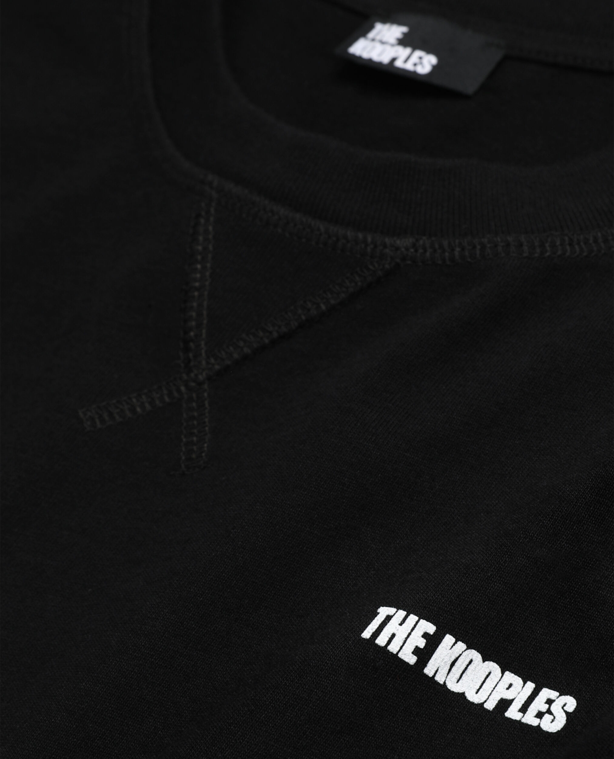 T-shirt Homme logo The Kooples noir, BLACK, hi-res image number null