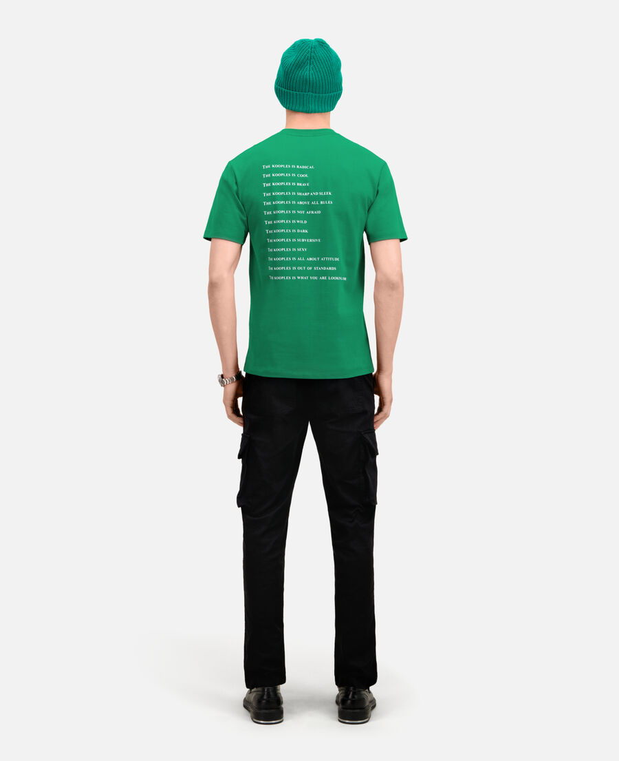t-shirt homme what is vert