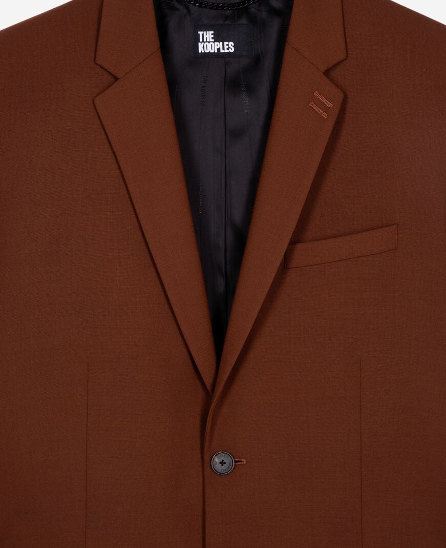 The Kooples HOMME ROUILLE veste de costume marron