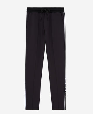 The Kooples H BLACK black logo joggers