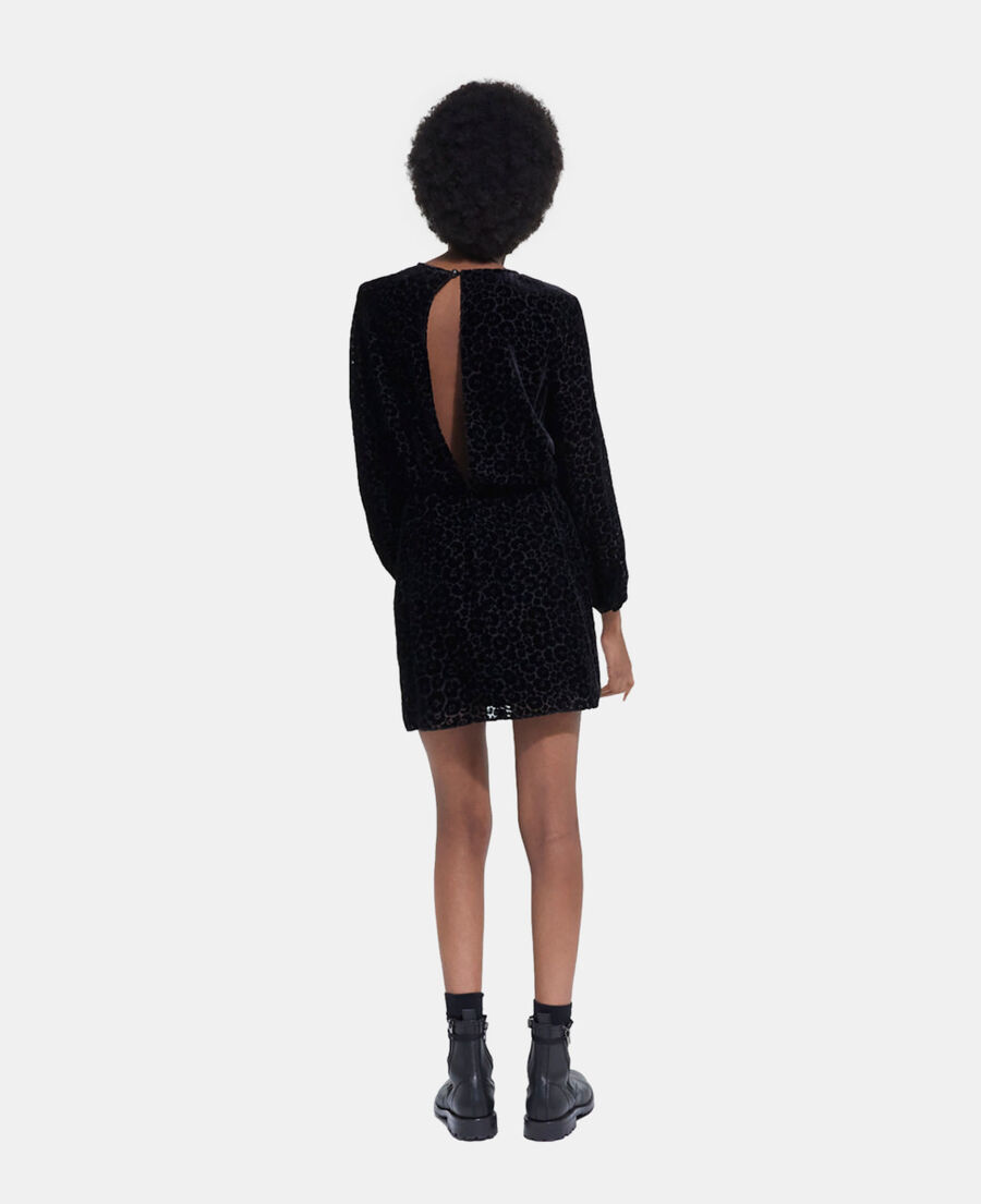 The Kooples WOMEN BLACK short black dress