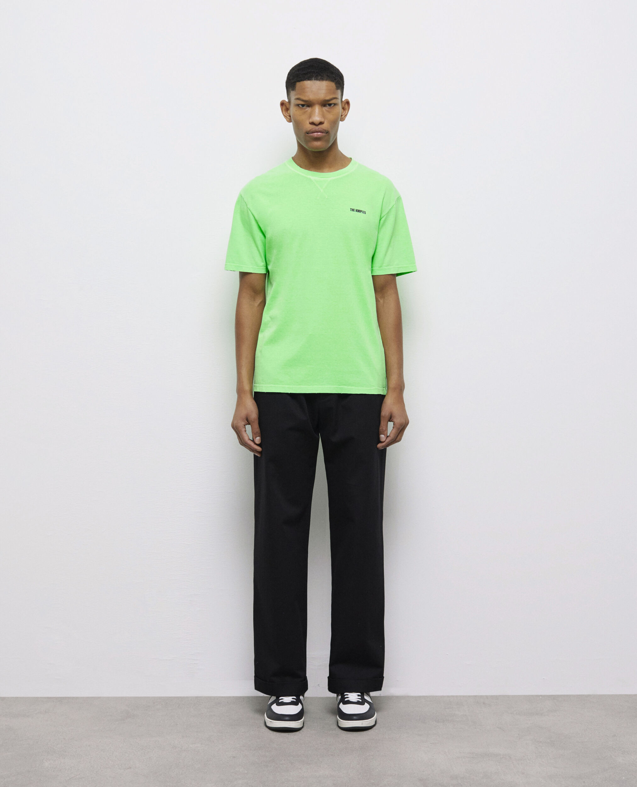T shirt vert fluo homme sales