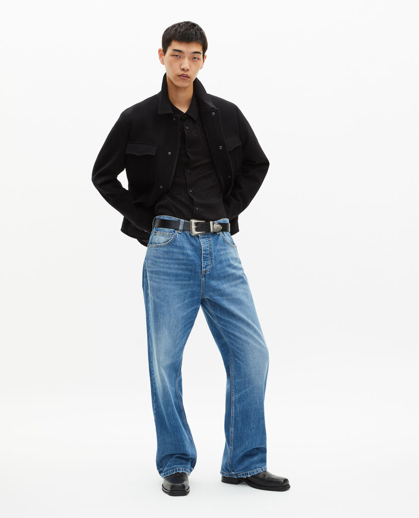 The Kooples HOMME BLACK surchemise noire