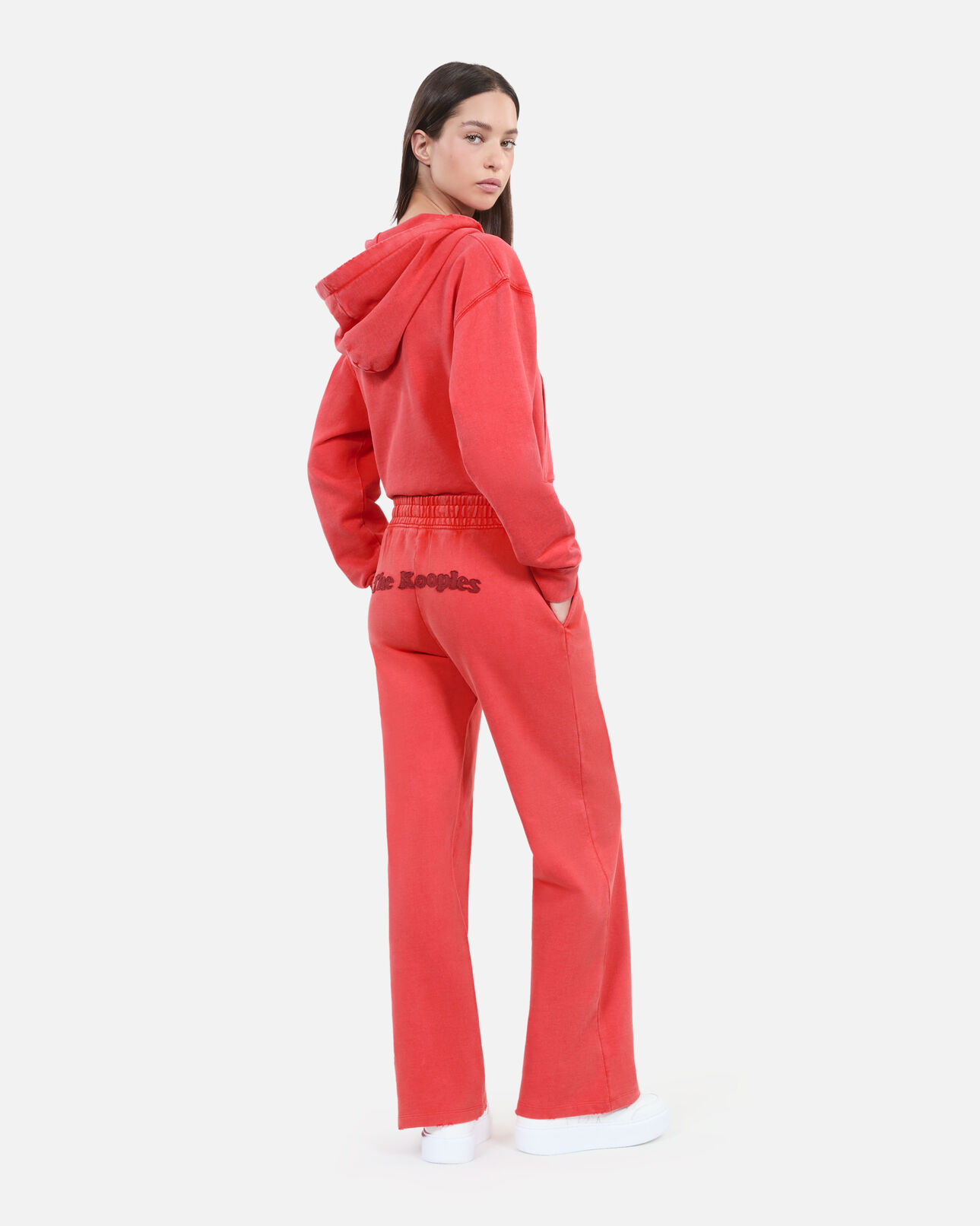 The Kooples FEMME RUBIS bas de jogging logo rouge