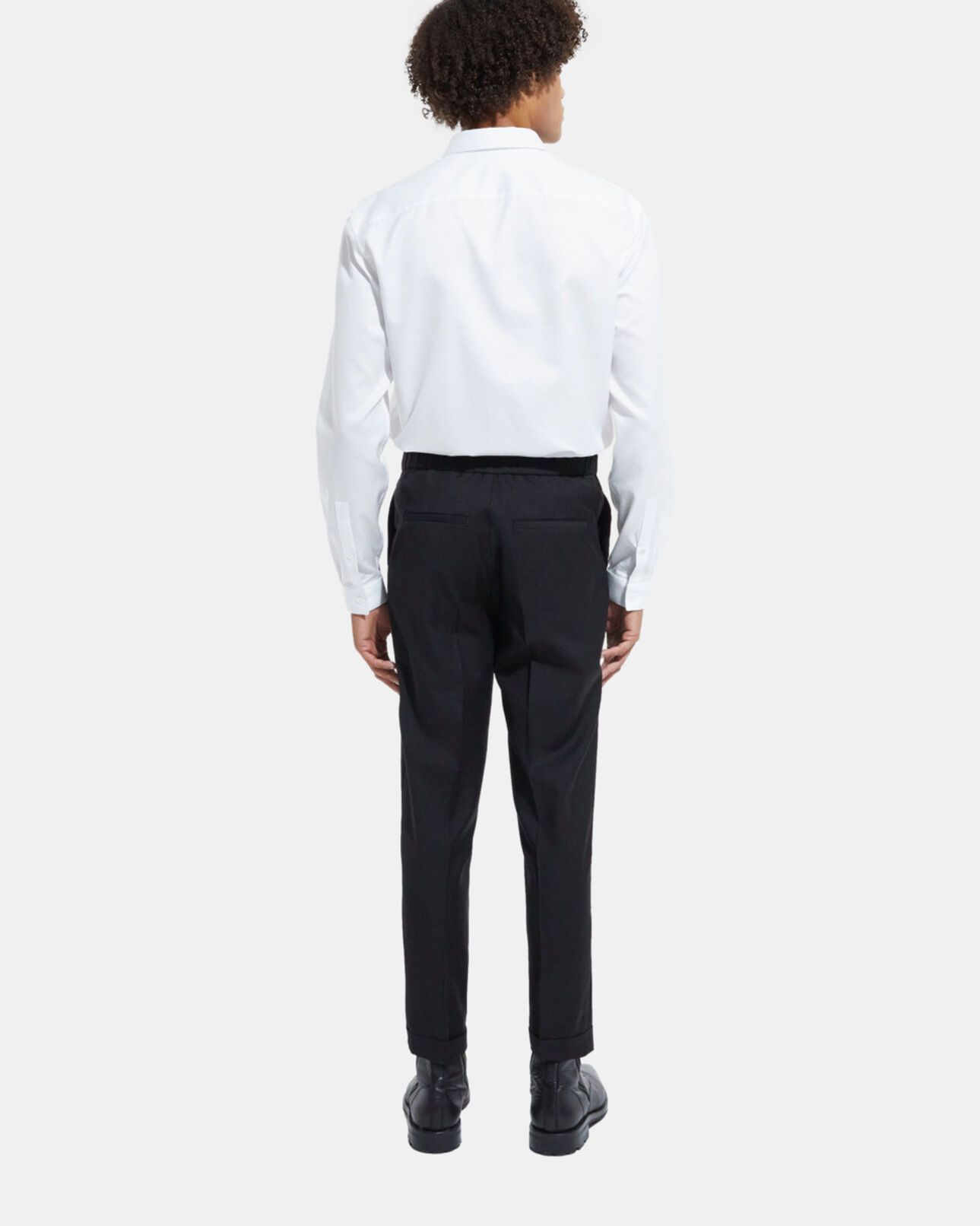 The Kooples HOMME WHITE chemise col classique blanche