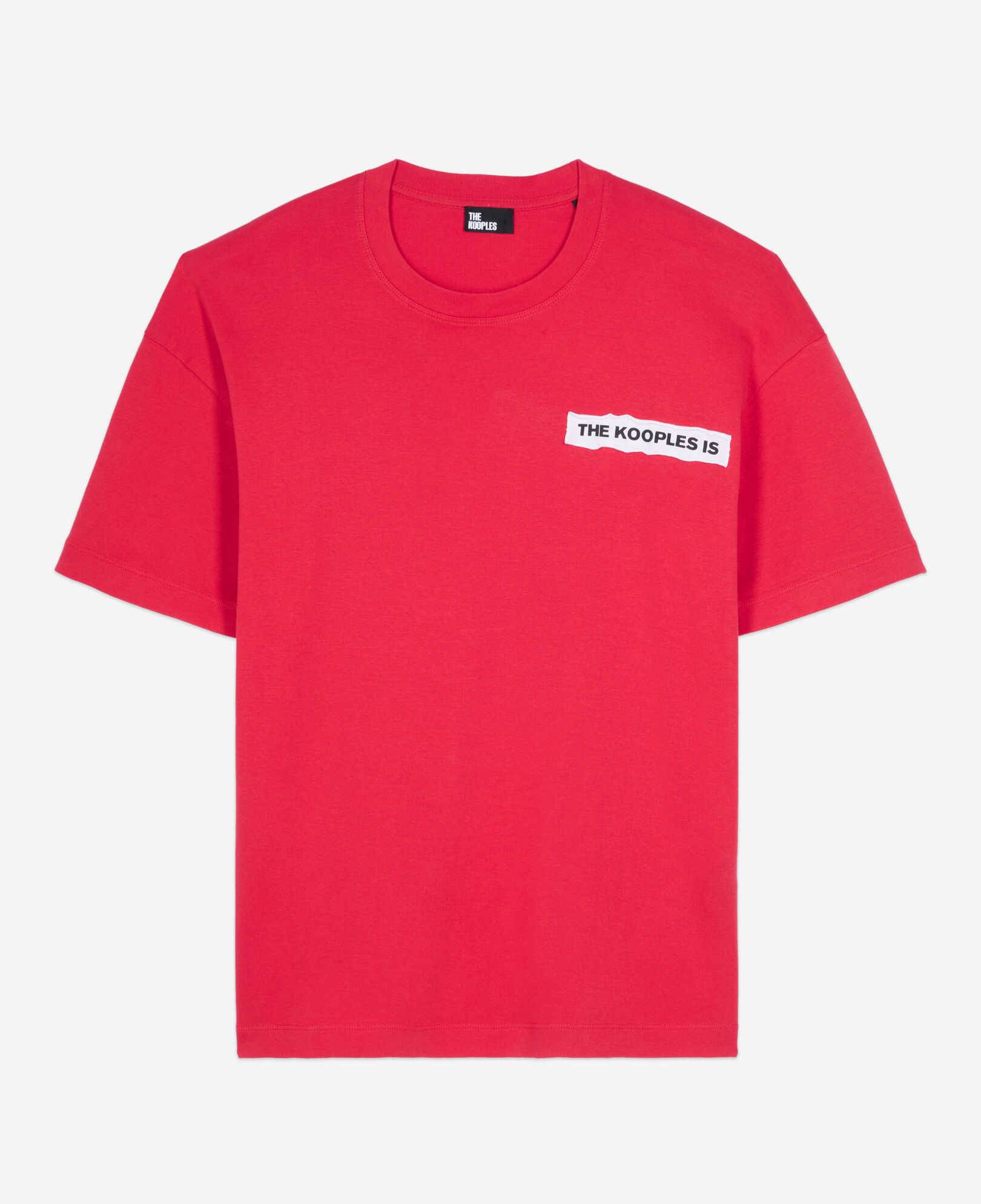 The Kooples DAMEN RUBIS rotes t-shirt aufnähern