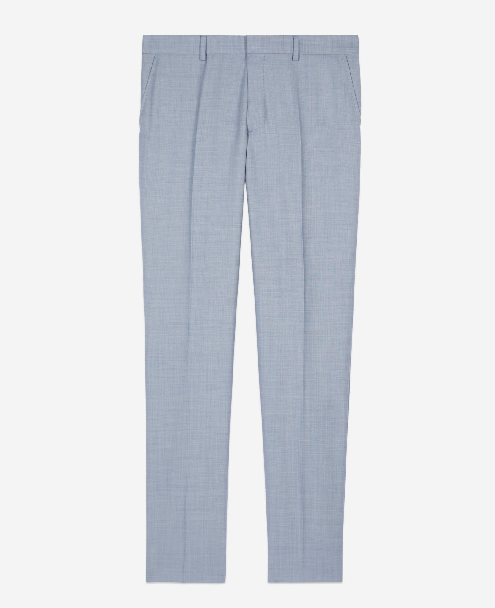 The Kooples HOMBRE BLUE pantalón traje azul claro lana