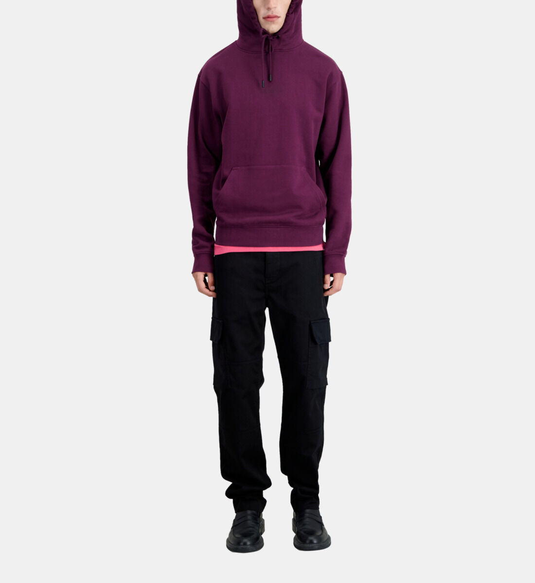 Mens hot sale burgundy sweatshirts