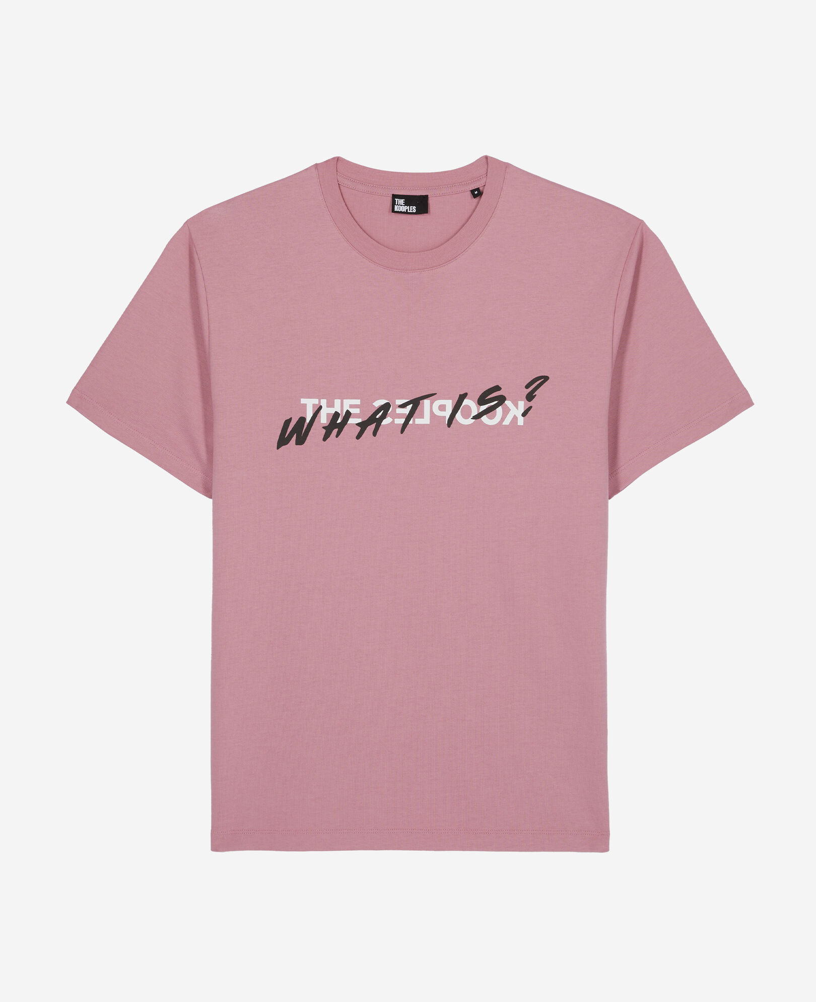 The Kooples MEN PINK WOOD lilac what is t-shirt