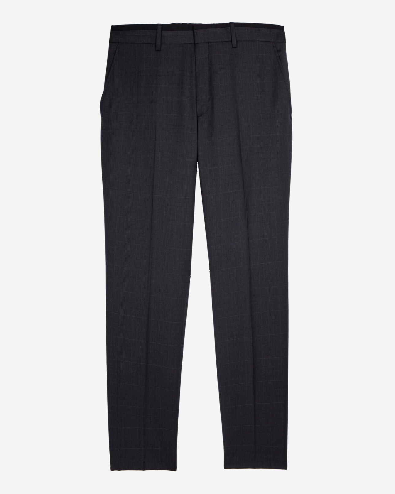 The Kooples HOMBRE DARK GREY pantalón traje príncipe gales gris lana