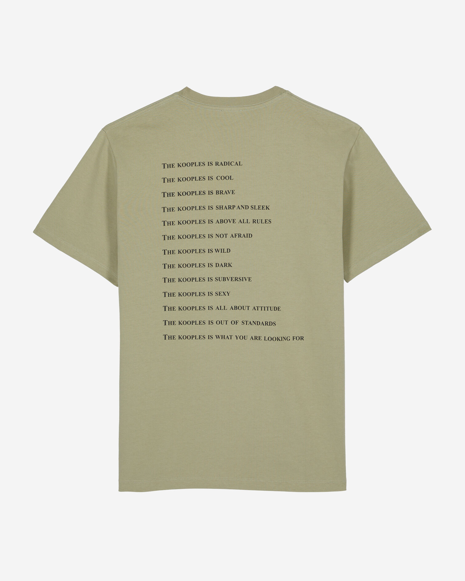 Light green What is t-shirt, KAKI GREY, hi-res image number null