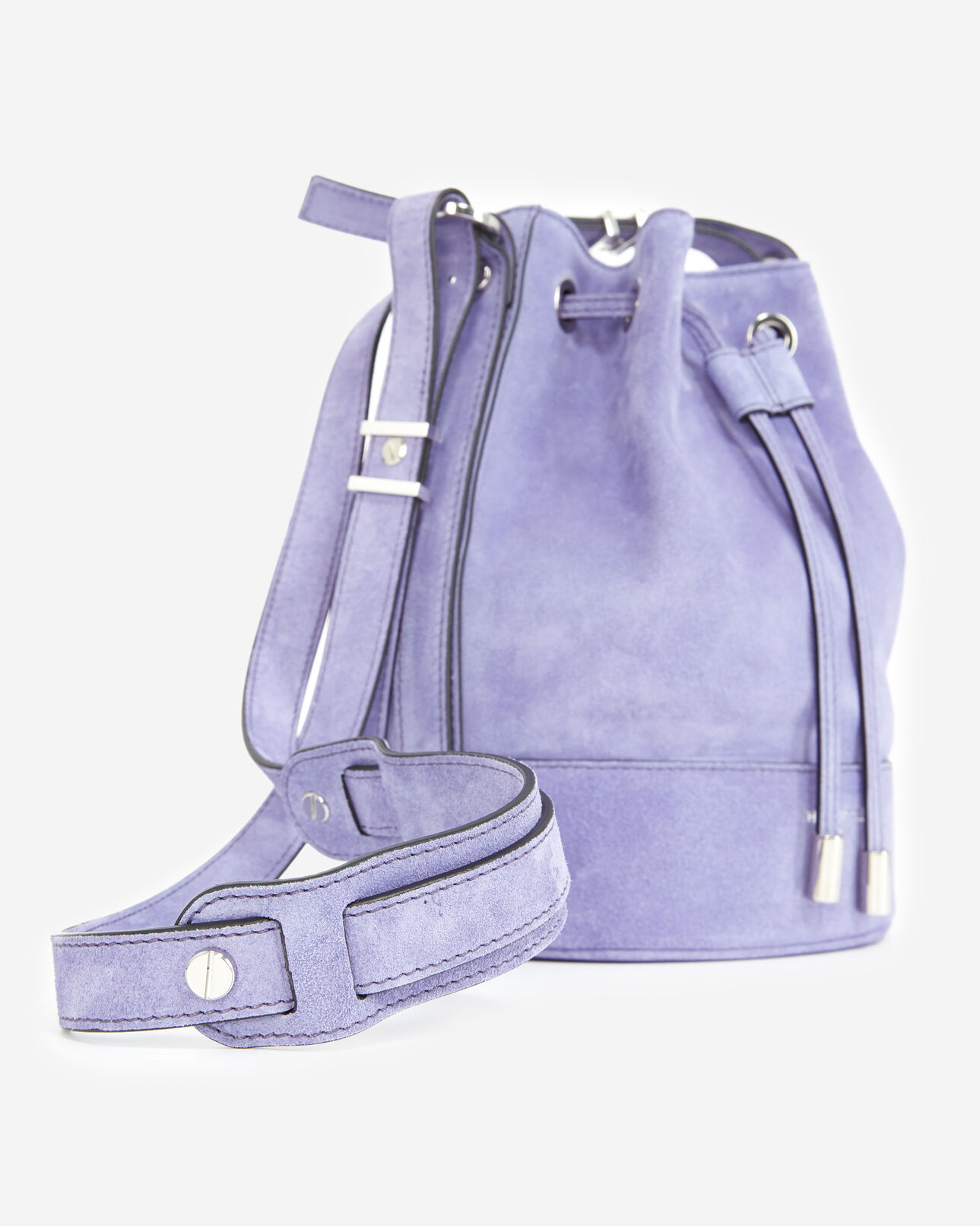 The Kooples FEMME VIOLET sac medium tina en cuir lilas