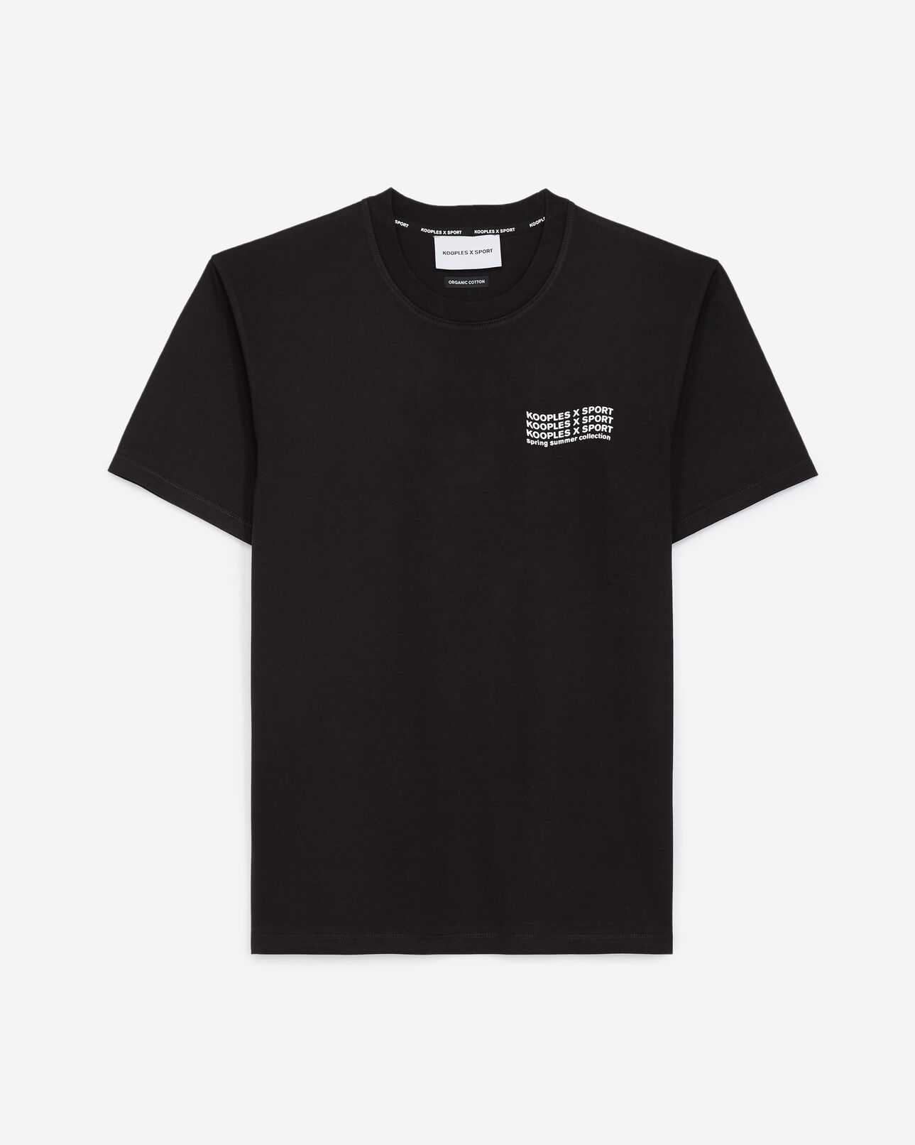The Kooples MEN BLACK black t-shirt