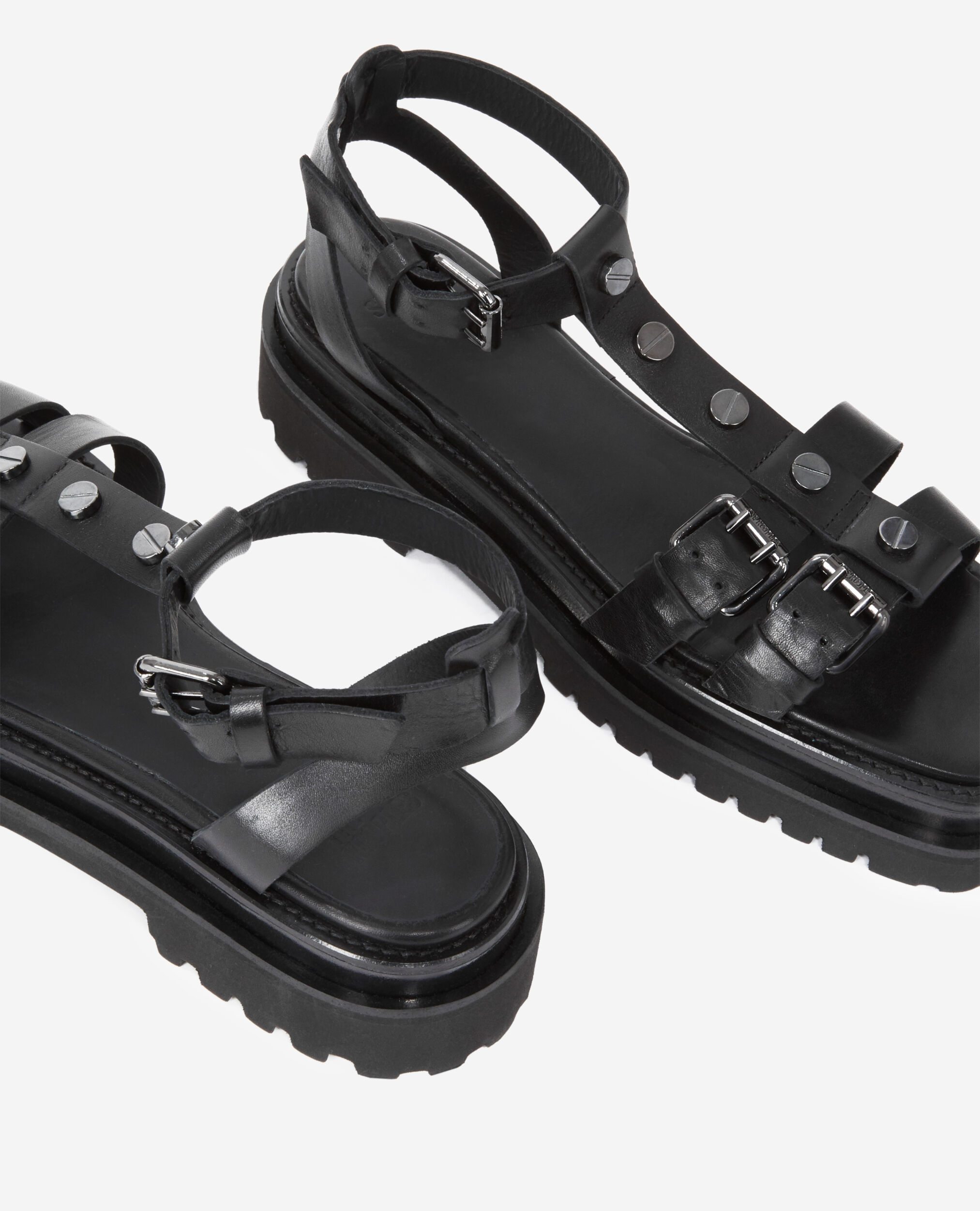 Sandales a boucles noires The Kooples