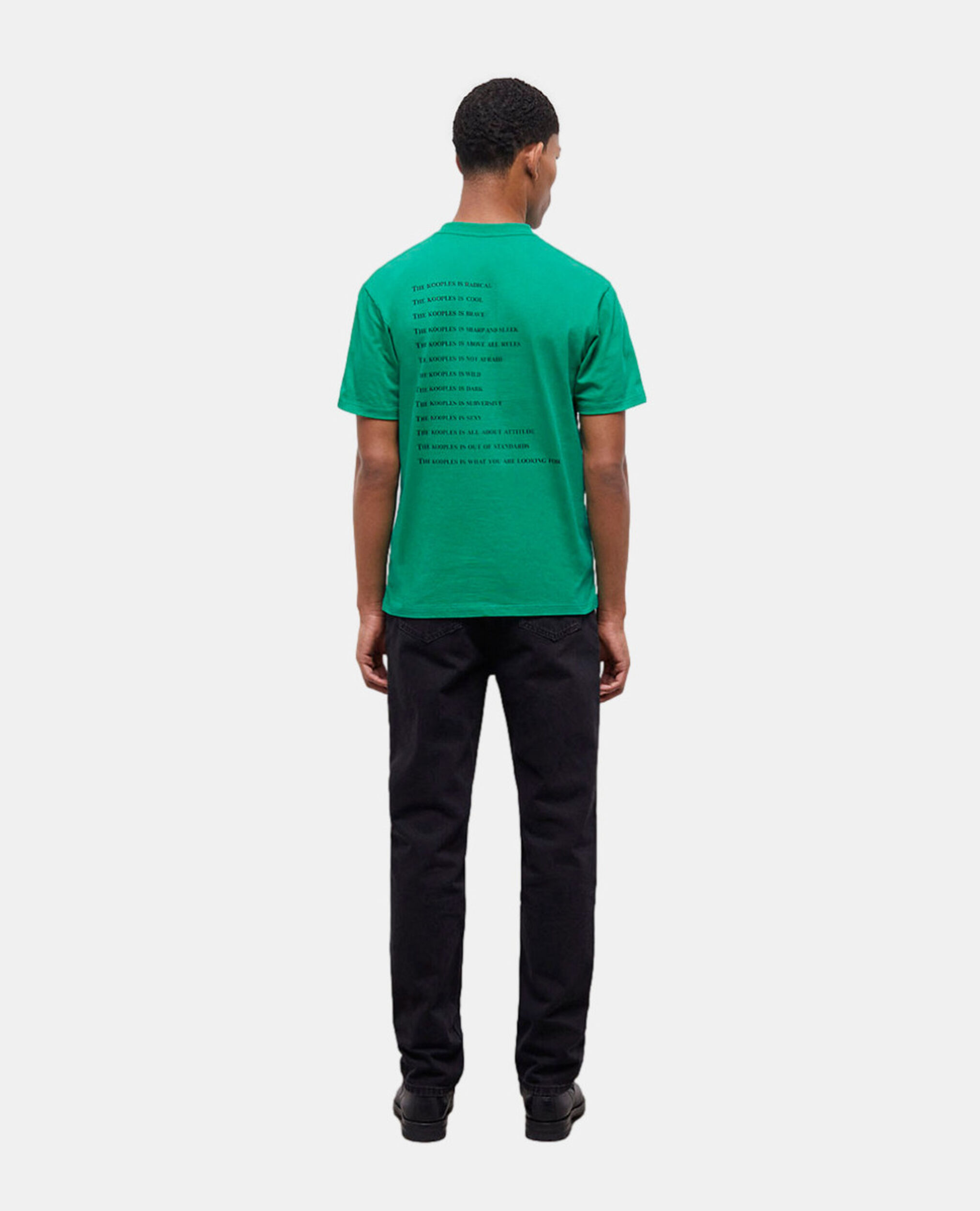 Men's green what is t-shirt, GREEN, hi-res image number null