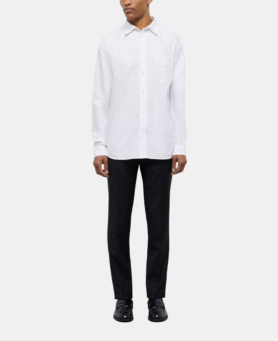 The Kooples HOMME WHITE chemise blanche en coton