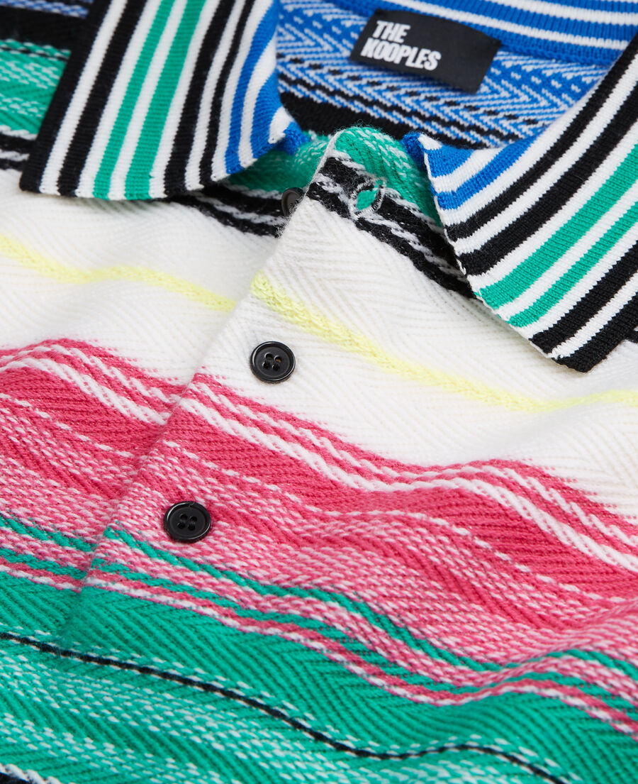 wool printed sweater