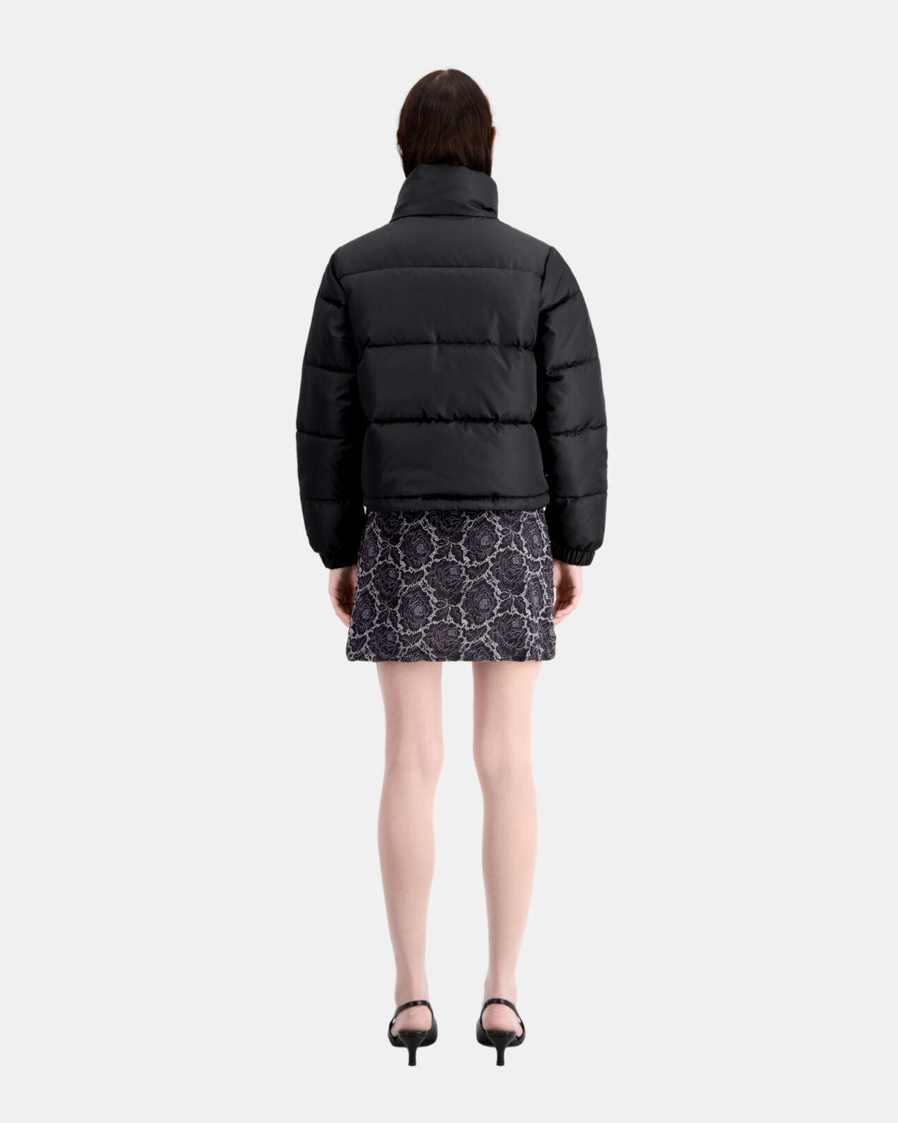 The Kooples DAMEN BLACK schwarze daunenjacke