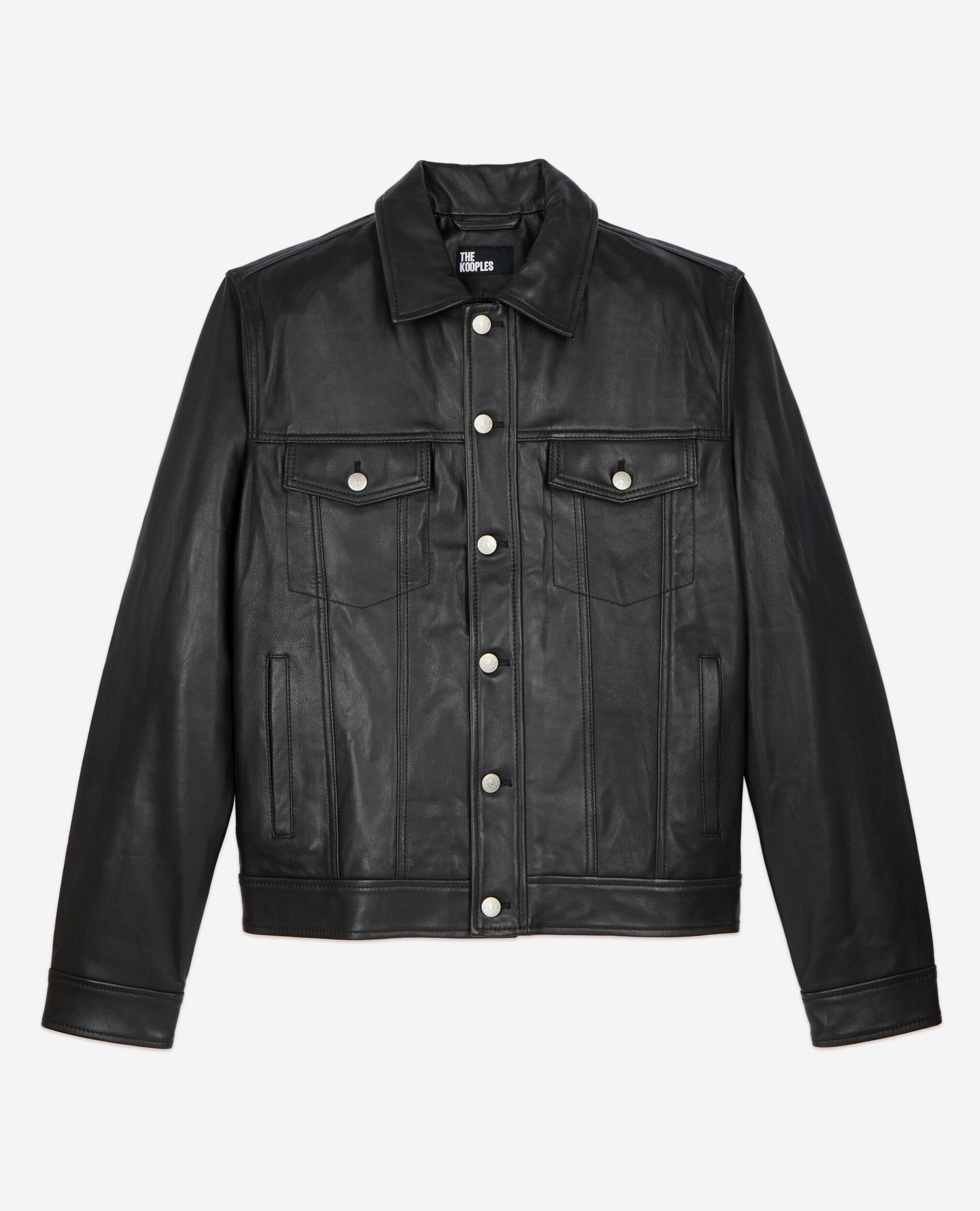 The kooples leather jacket mens 2025