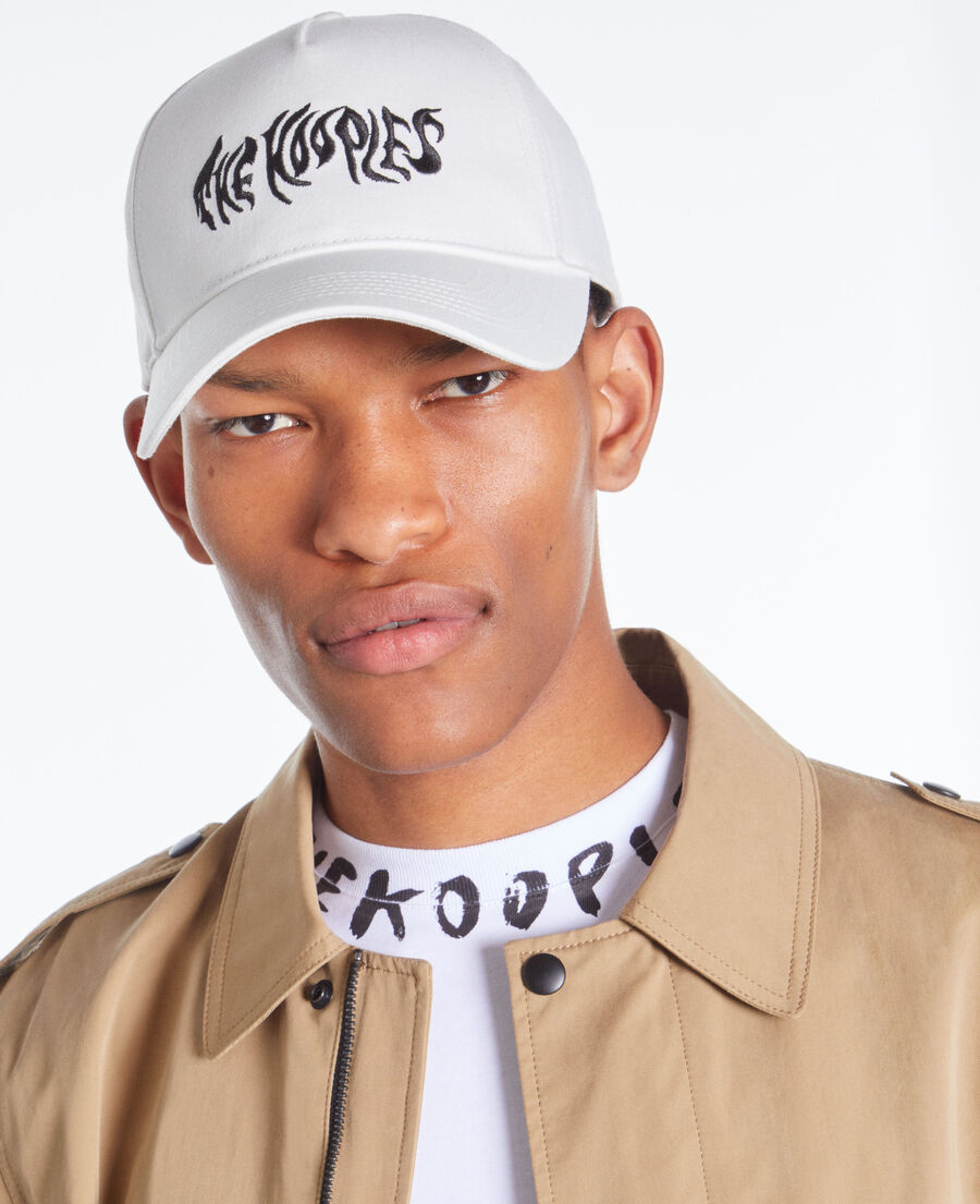 casquette blanche kooples on fire