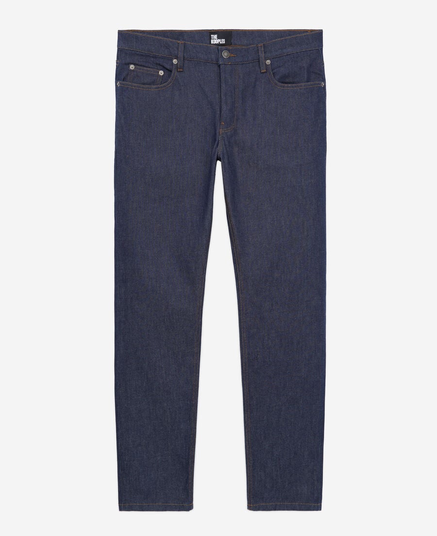 The Kooples HOMME BLUE BRUT jean slim bleu