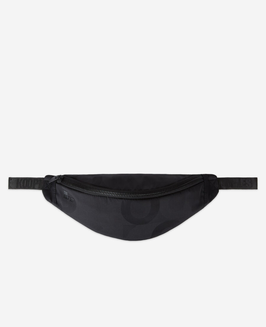 The Kooples MIXED BLACK the kooples logo waist bag
