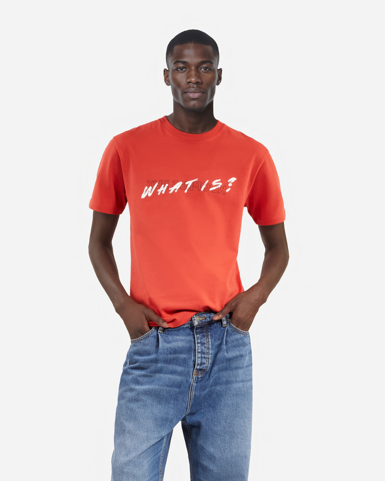 The Kooples HERREN RED rotes t-shirt what is