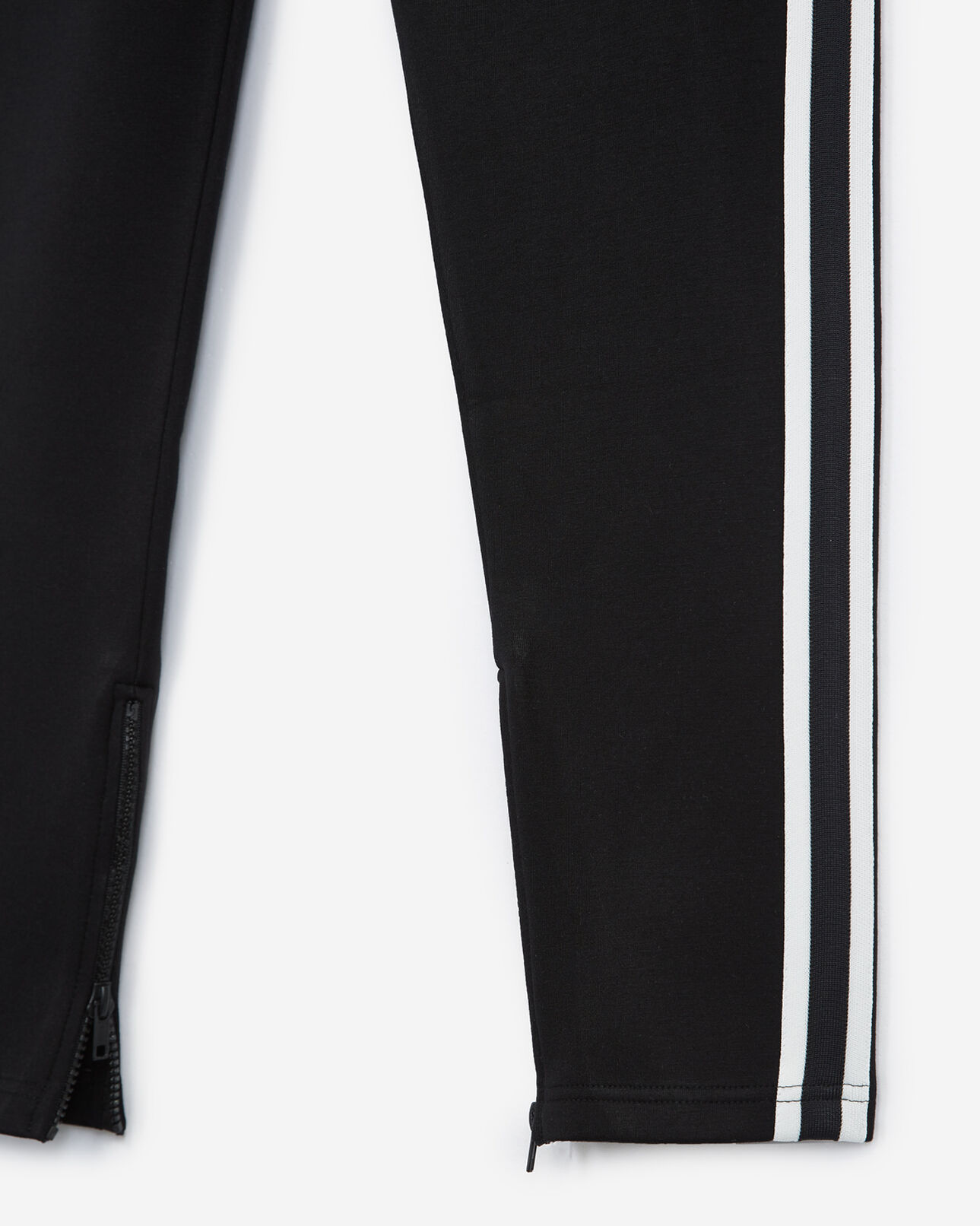 The Kooples MEN BLACK black slim-fit joggers with elastic waist