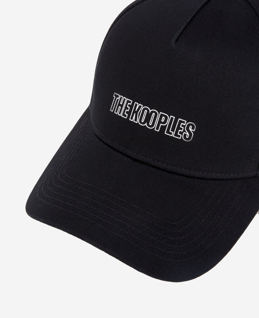 black cap with logo