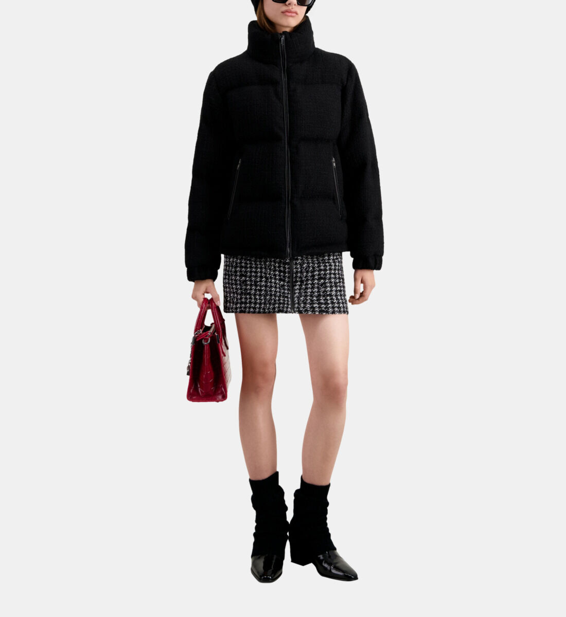 Kooples cheap tweed jacket