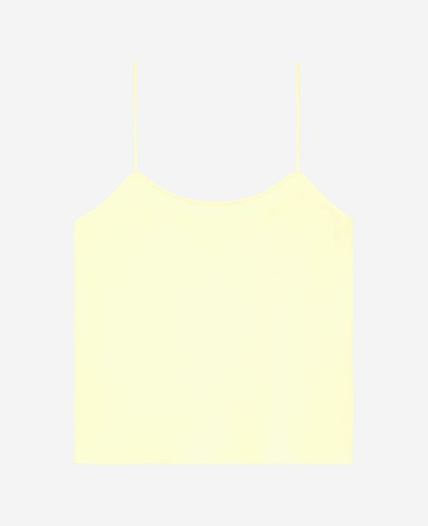 The Kooples WOMEN YELLOW light yellow camisole