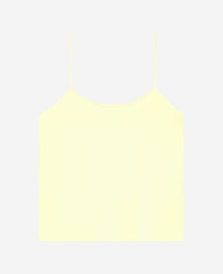 The Kooples WOMEN YELLOW light yellow camisole