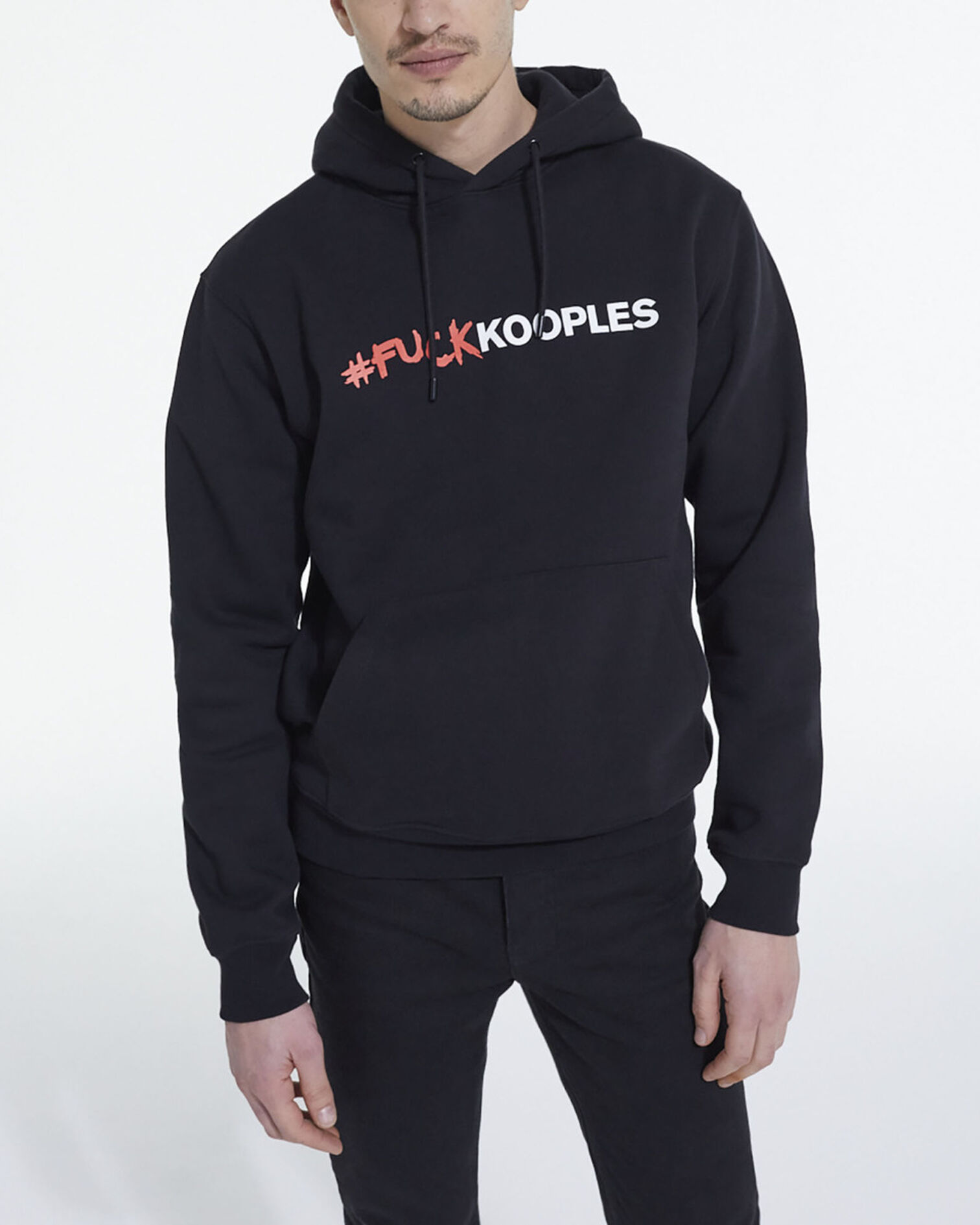Sweatshirt logo noir, BLACK, hi-res image number null