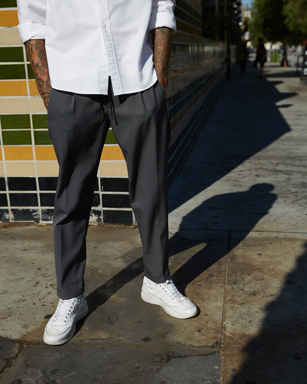 The Kooples H DARK GREY grey chinos