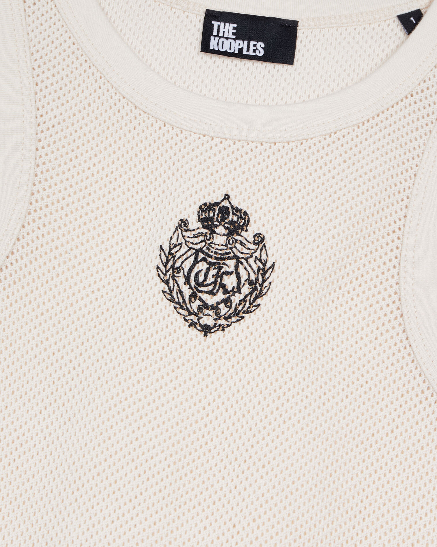 Blazon ecru tank top, ECRU, hi-res image number null