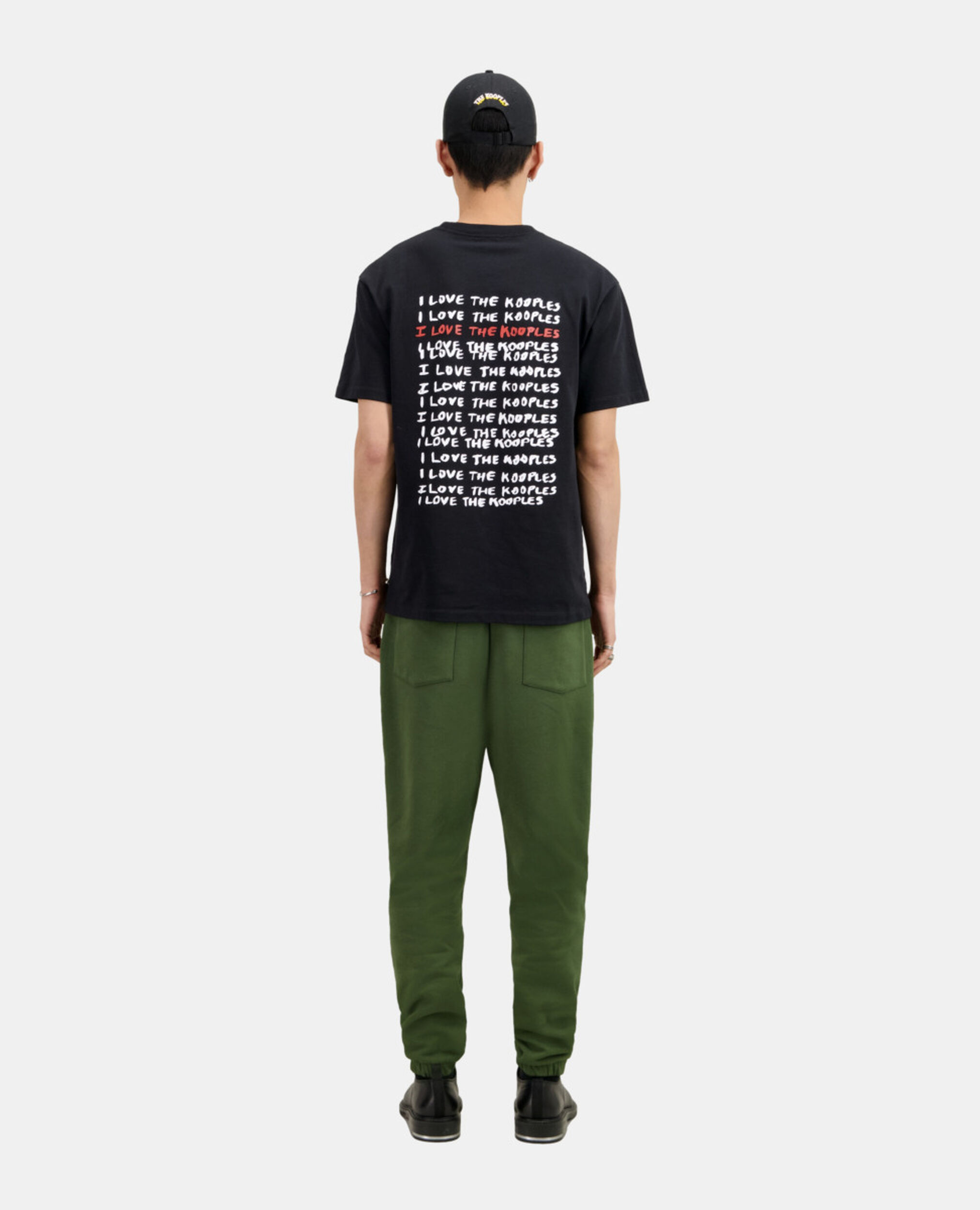 Camiseta I Love Kooples negra, BLACK, hi-res image number null