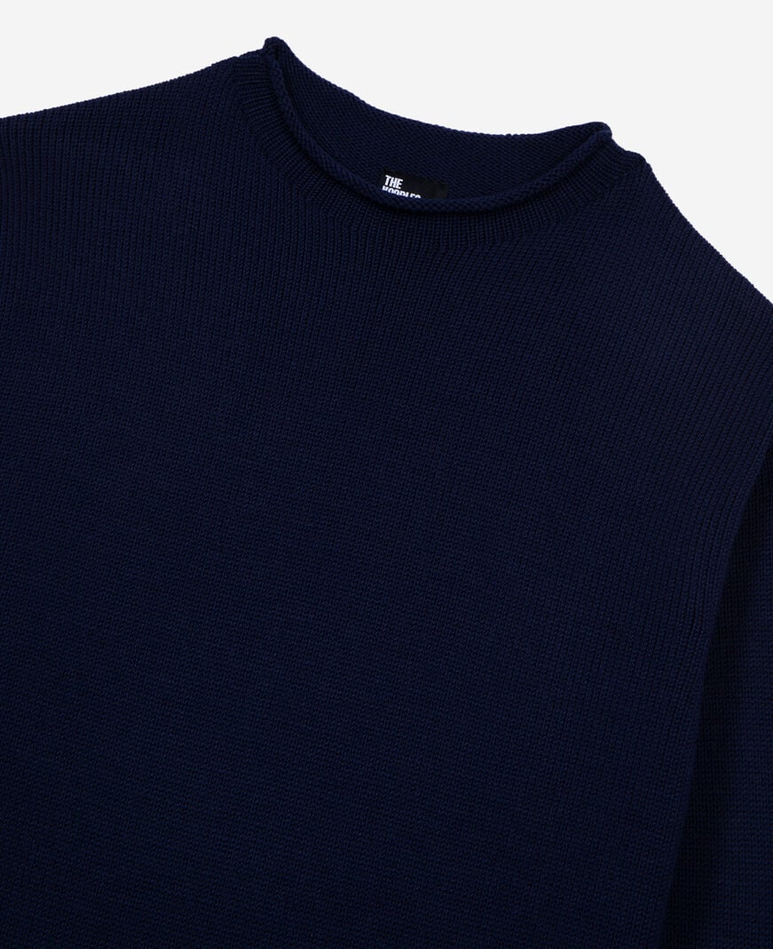 The Kooples HOMME DARK NAVY pull en laine marine