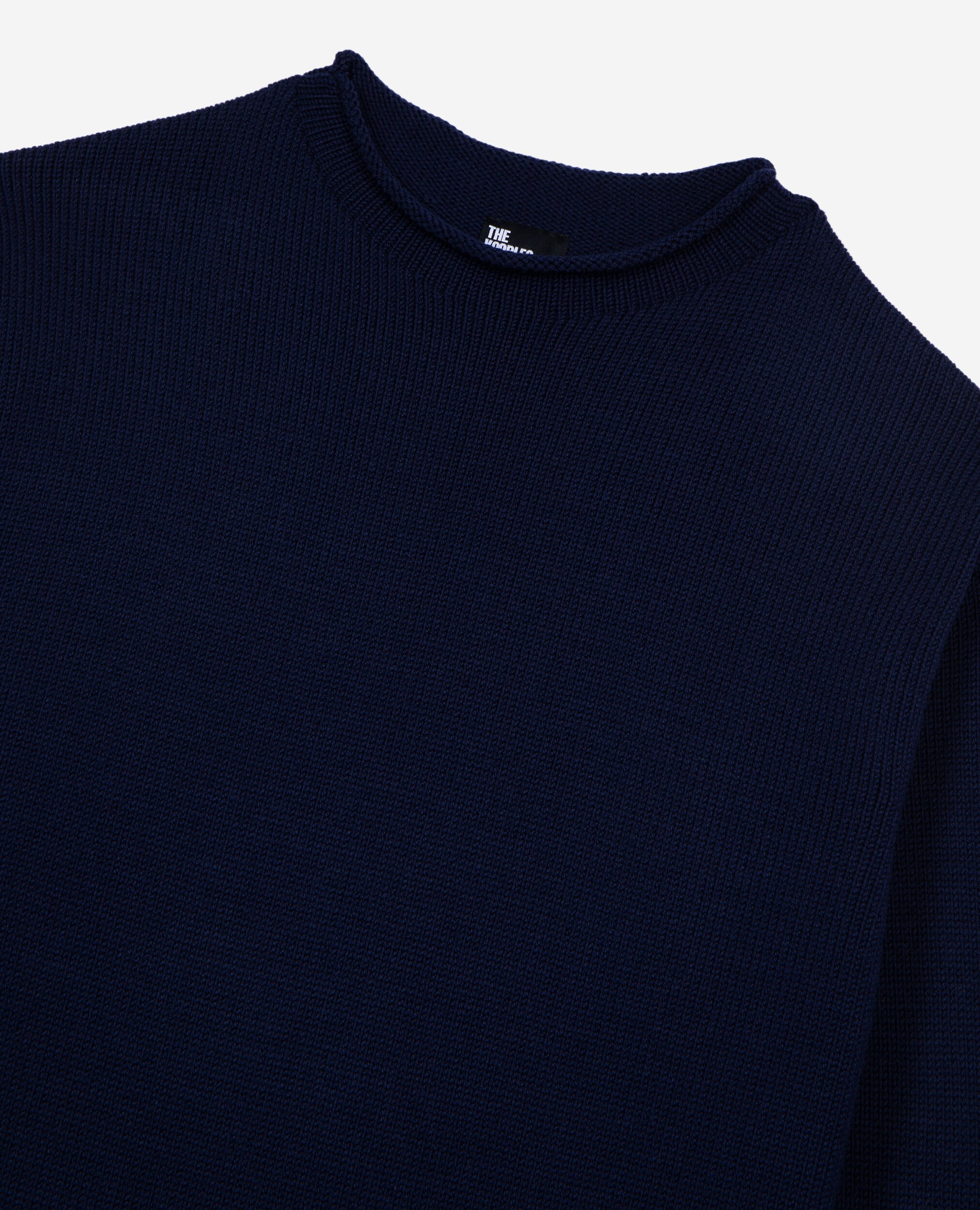 Pull en laine marine, DARK NAVY, hi-res image number null