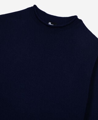 The Kooples HOMME DARK NAVY pull en laine marine