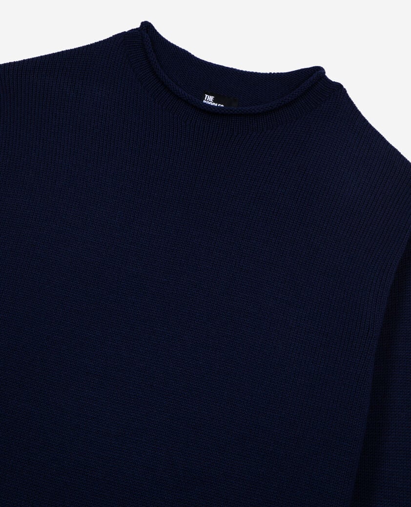 The Kooples MEN DARK NAVY navy wool sweater