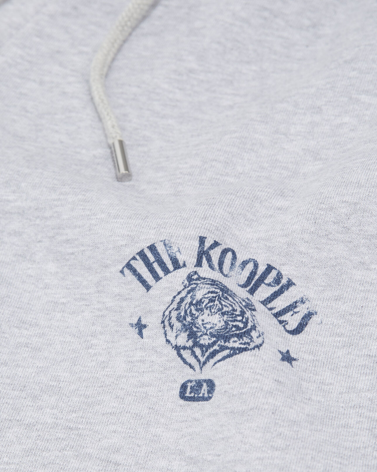 The Kooples WOMEN GREY straight-cut joggers
