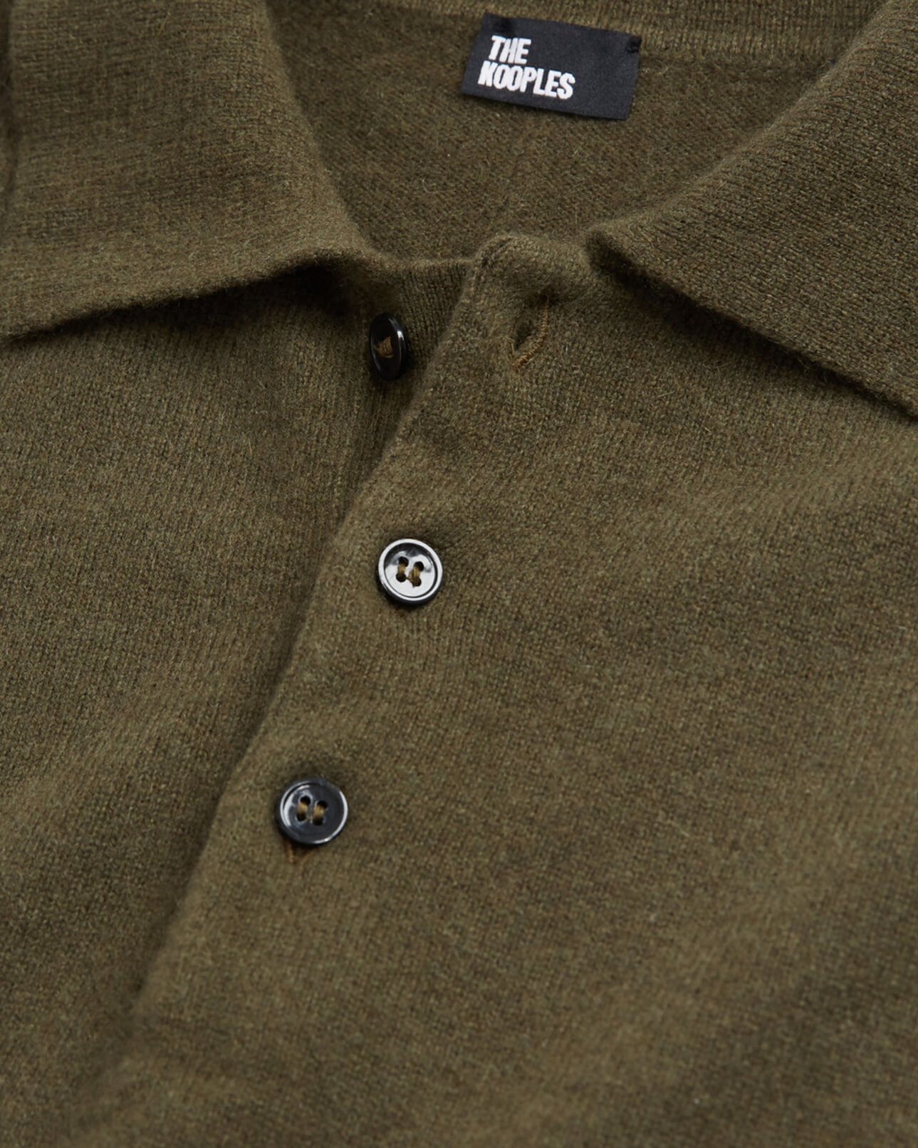 The Kooples H BLACK black cashmere sweater