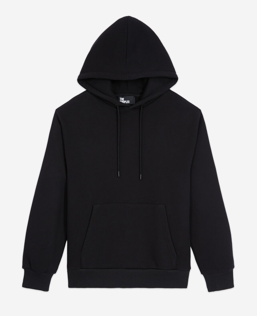 sudadera logotipo negra
