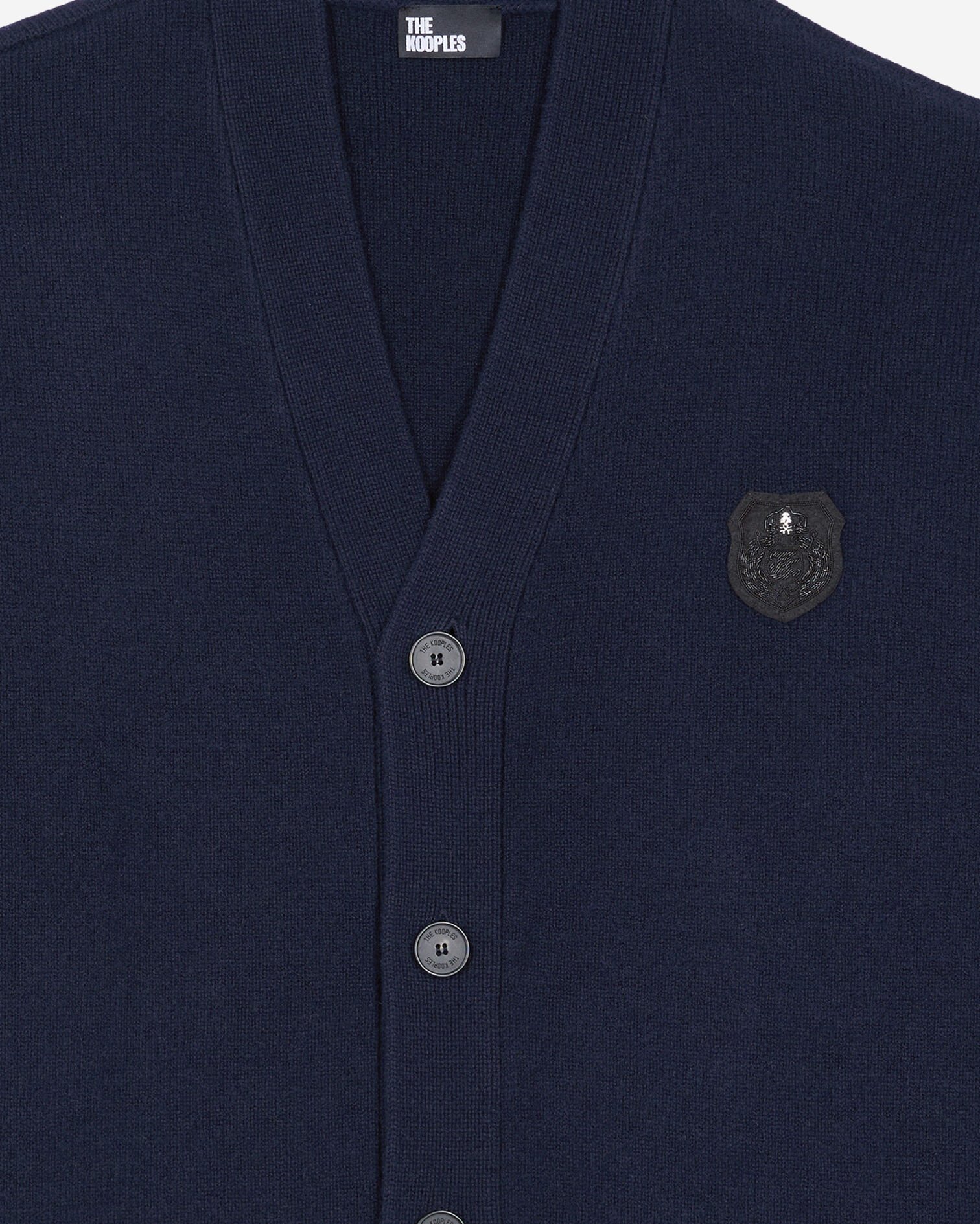 Cárdigan lana azul marino, NAVY, hi-res image number null