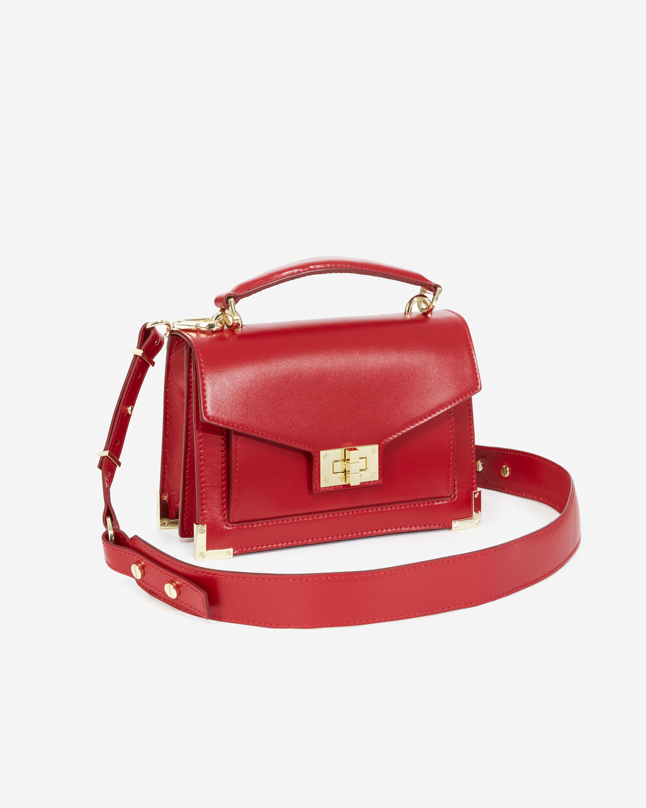 The Kooples WOMEN BURGUNDY iconic emily bag small version