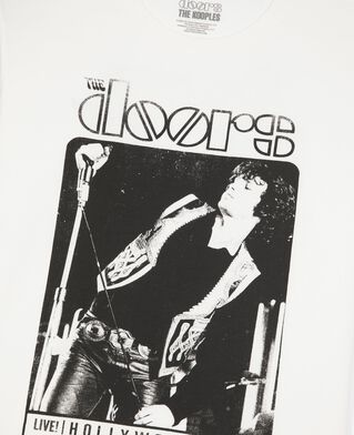 The Kooples UNISEX ECRU gemischtes t-shirt the doors x the kooples ecru