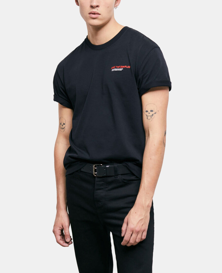 camiseta i love kooples negra