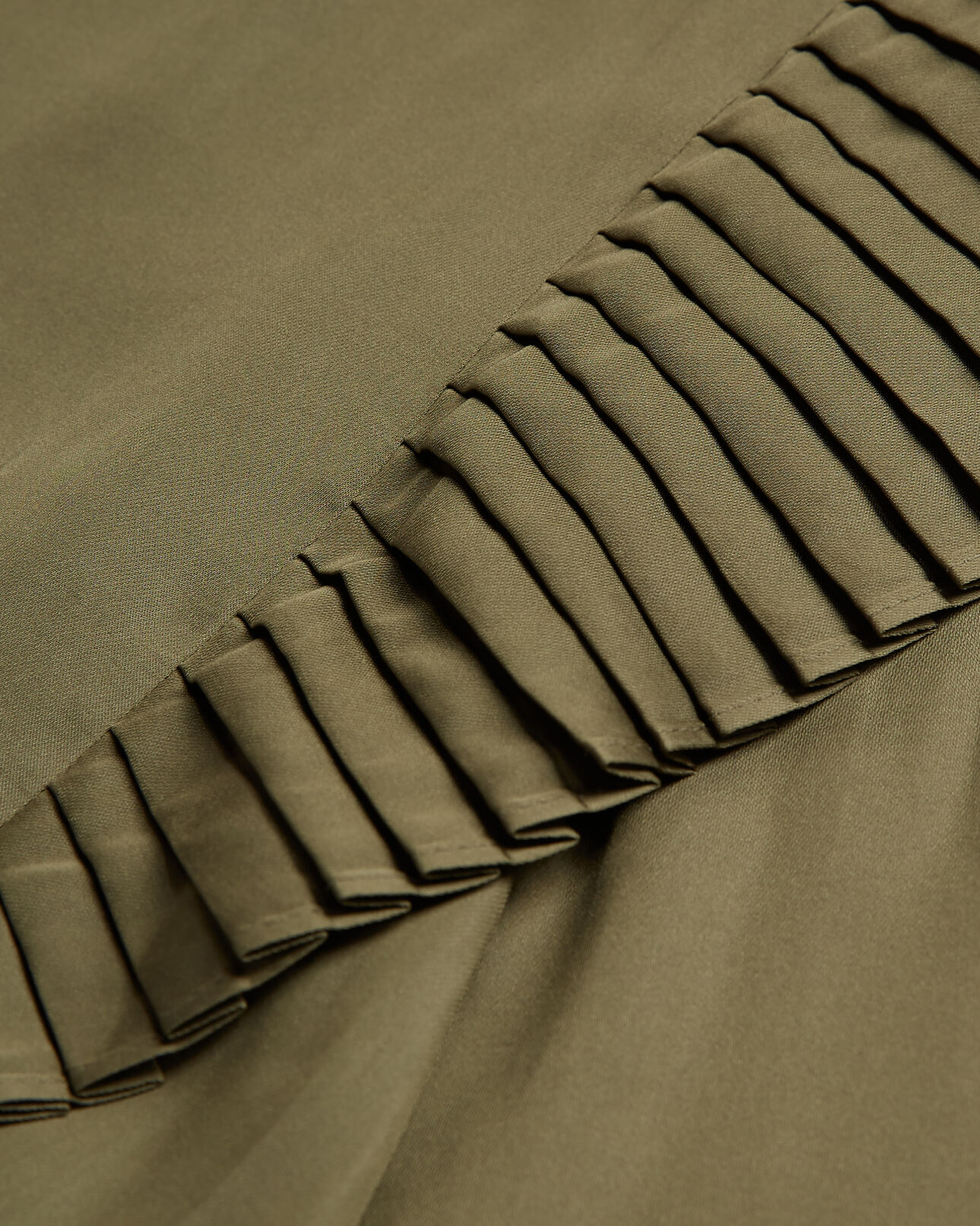 The Kooples DAMEN OLIVE NIGHT kurzes kleid in khaki