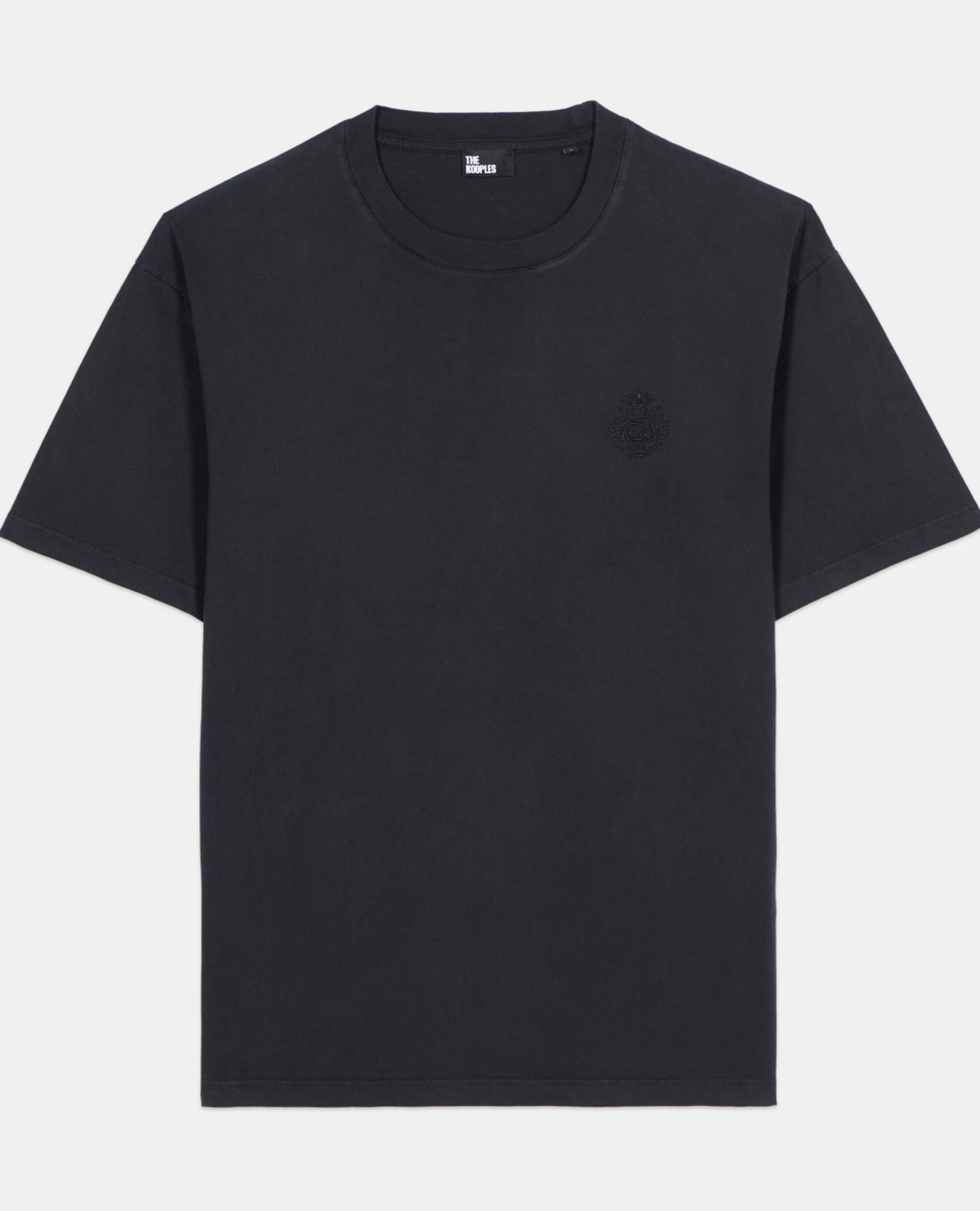 Black Logo t-shirt, BLACK WASHED, hi-res image number null