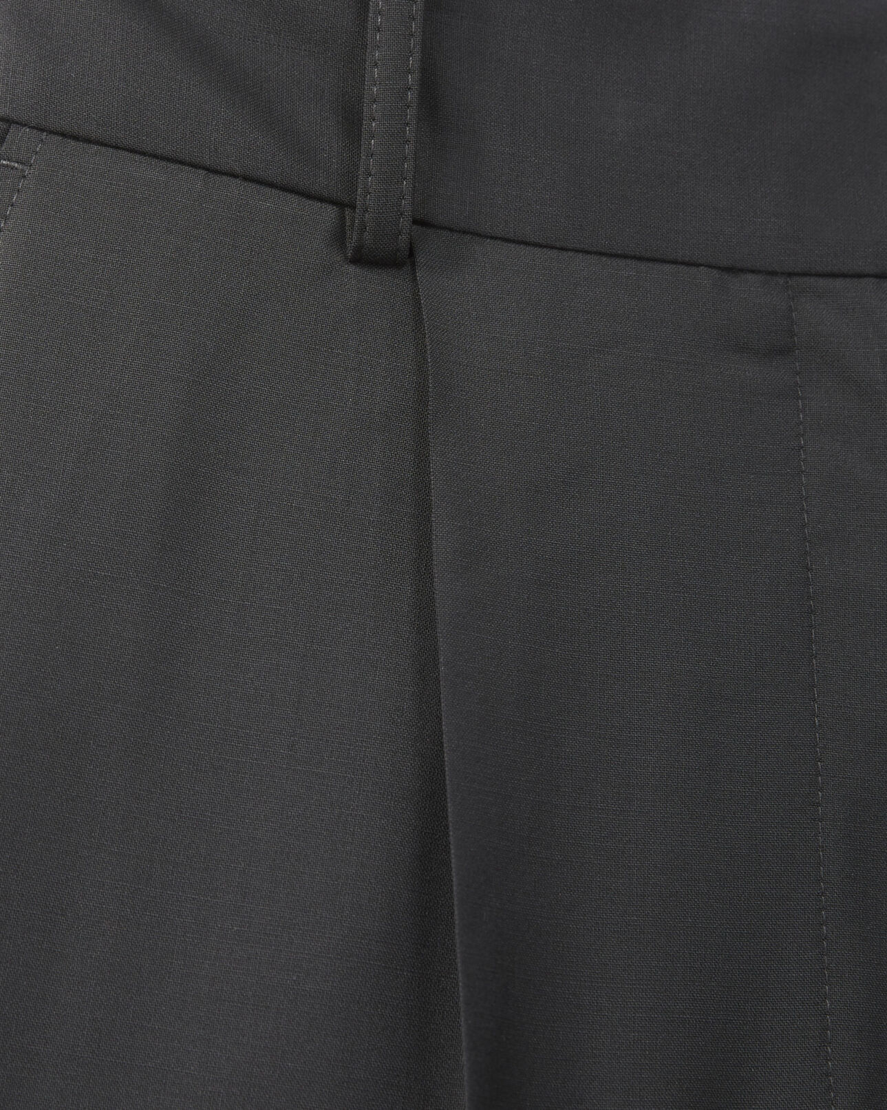 The Kooples WOMEN BLACK loose-fitting wool suit pants